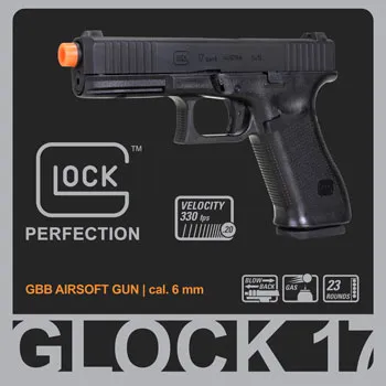 GLOCK 17 Gen 5 GBB Airsoft Pistol Infographic