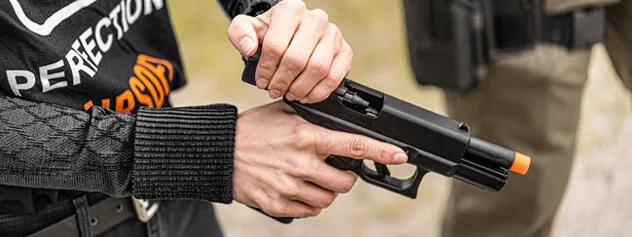 Airsoft Training with Slide Back