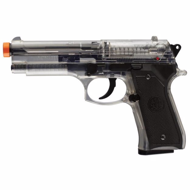 Picture of BERETTA 92FS SPRING 6mm Airsoft Pistol - CLEAR : Umarex Airguns