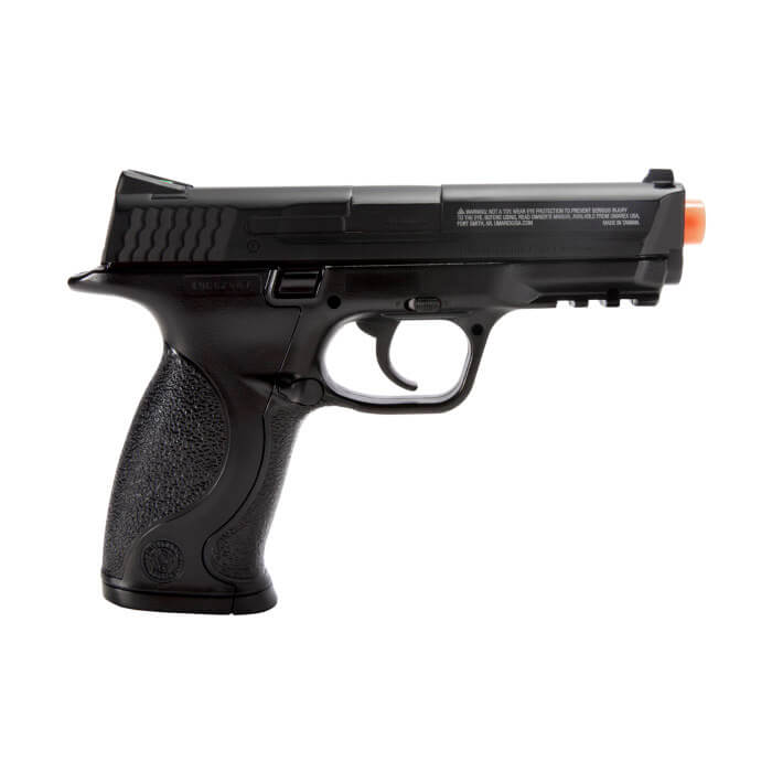 Smith & Wesson M&P 40 Black Airsoft Pistol 6mm CO2 : Umarex - Elite ...